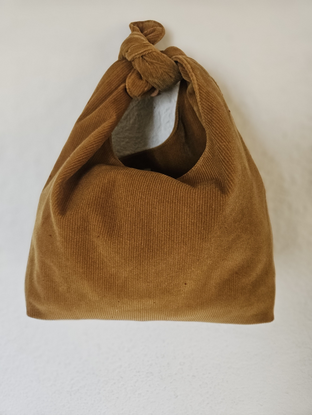 Knotted Shoulder Bag in Brown Like New